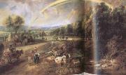 Peter Paul Rubens Landscape with a Rainbow (mk01) oil painting reproduction